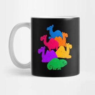 Animals Puns - Camel Chameleon Mug